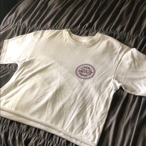 Vans Off The Wall White Checkered Tee